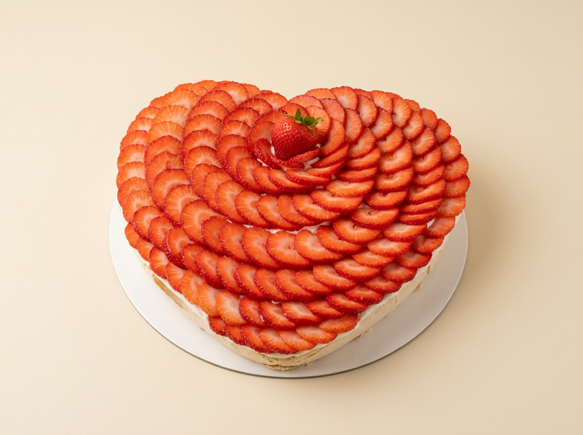 Corazón de Pavlova
