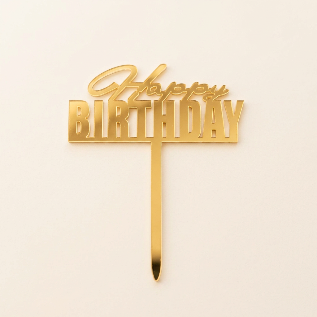 Letrero Happy Birthday
